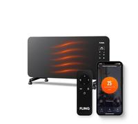 FlinQ Smart chauffage electrique economique - Radiateur electrique mobile ou Radiateur electrique mural - 2000W - 96 x 46 x 13 cm - Noir
