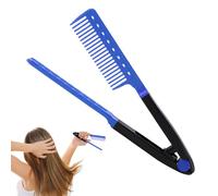 Flint de cheveux Poux - pinceau de toilettage léger, dispositif de style portable | Peignes de design incurvé en V, peignes de lissage des cheveux efficaces, accessoire de lissage polyvalent pour le d