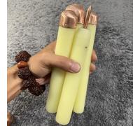 Flint Knapping Kit, Obsidian Crafting Tools Set, Includes 3 Copper Boppers, 1 Pressure Flakers, Dragon Crystal Stone Age Toolkit, for Both Pros and Beginners(C)