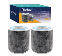 Flintar Filtre de rechange HEPA HP102, compatible avec purificateur d'air Shark HP100, HP102 et modèles 3 en 1 HC450, HC451, HC452, comparé à la pièce # HE1FKBAS et HE1FKPET (lot de 2)