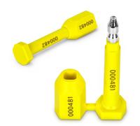 Flintronic 10PCS Scellés de Sécurité pour Conteneurs, Scellé Acier Haute Sécurité, Scellés de Haute Qualité pour Conteneurs Numérotés, pour Containers par Voie Maritime, Aérienne, le Transport Routier