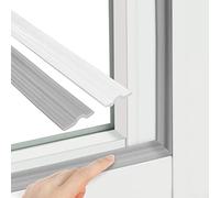 flintronic 118Inch/3M Joint de Isolant Fenetre Phonique, Autocollante Fenêtre Coulissante Bande Météo, Boudin Porte, Coupe-Vent et Anti-Poussière Joint Porte Fenetre (Gris, 3M*3CM*7MM)