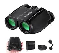 Flintronic 12 x 25 Jumelles Compactes, Jumelles pour Adultes et Enfants, Jumelle Puissante, avec BAK4 Prime, FMC lentille, pour Observation des Oiseaux, Théâtre et Concerts, Chasse et Jeux de Sport