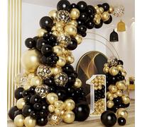 flintronic 124pcs Ballons Anniversaire pour Mariage, Baptême, Baby Shower, Gender Reveal, Fête