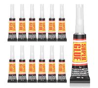 Flintronic 12pcs Super Glue,Glue Liquide, Power glues liquide control