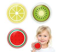 Flintronic 3 Pcs Poche de Gel Chaud Froid pour Enfant, Packs de Glace pour Enfants, Réutilisables, pour Compresse de Froid Piqure Insecte Maux de Tête