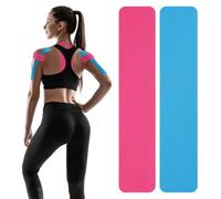 flintronic 30Pcs Bande de Kinésiologie de Sport, 5cmx25cm Strap Sport élastique, Imperméable Strap Bande Kinesiologie pour Soulager la Douleur pour les Muscles, Kinesio Tape pour Genoux épaules Coudes