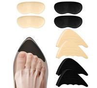 Flintronic 4 Paires Remplisseurs de Chaussures, Insert de Doublure de Talon Coussinets, Auto-adhésif Protege Talon Chaussure, pour Renfort de Pied