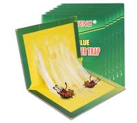 flintronic 6PCS Puissant Plaques de Glu, Pièges Adhésifs, Plaques Collantes Anti Antiparasitaires et Rongeurs