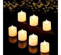 flintronic Bougies LED, 30PCS Bougies sans Flamme avec Flamme constante, Décoration de Halloween Maison Mariage Anniversaire Soirée Fête, Anniversaire, Mariage, Noël, Table