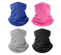 flintronic Cache Cou Elastique pour Homme et Femme, Tour de Cou Coupe-Vent et Respirant, Polaire Cache-Cou Écharpe, Respirante Vélo Masque Cache Couvre pour Sports Cyclisme Ski Randonnée