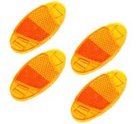 flintronic Catadioptre Velo, 4 Pièces Réflecteurs de Rayons de Vélo, Réflecteurs de Vélo, Catadioptre Velo Roue, Hautement Réfléchissants, pour La Conduite Nocturne de Roue de Vélo