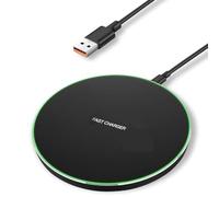 Flintronic Chargeur sans Fil pour iPhone, 15W Chargeur Induction Magnétique pour iPhone, USB-C Station de Charge pour iPhone 16/15/Plus/Pro/Max/14/13/12/11/AirPods, Samsung Galaxy S24/S23 Série