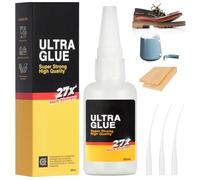 Flintronic Colle Instantanée extra forte, Colle à Base D'huile, Colle Universelle Puissante, Colle à séchage rapide, Colle à L'huile Haute Résistance pour plastique, cuir, métal, bois, céramique(50g)