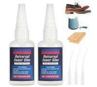 Flintronic Colle Instantanée extra forte, Colle à Base D'huile, Colle Universelle Puissante, Colle à séchage rapide, Colle à L'huile Haute Résistance pour plastique, cuir, métal, bois, céramique(50g)
