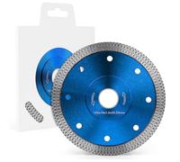 flintronic Disque Diamant, Diamant à Meuler Béton 125mm, Disque à Tronçonner Diamant Extra Fin pour Poncer Béton, Pierre, Granit Chape, Maçonnerie