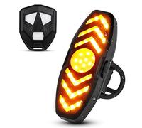 Flintronic Feu Arrière pour Vélo, Lumiere Velo ave Rechargeable USB, Antichoc Impermeable - 5 Modes d'éclairage, Eclairage Arrière Vélo pour Le Camping Randonnée Balade