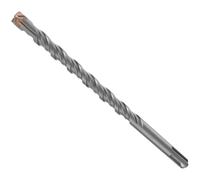 Flintronic Foret à Béton, Ø 12 x 210mm Foret Carrelage, Forets SDS Plus, Jeu de Forets à Béton, avec 4 taillants en carbure et double vis, pour Percer Dans le Bétons, Brique, Pierre, Maçonnerie