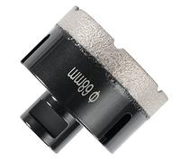 Flintronic Forets Diamant 68mm, Meche a Carrelage avec Filetage M14, Cloche Carrelage pour Carrelage en Porcelaine, Grès, Céramique, Marbre, Granit, Convient aux Meuleuses d'Angle