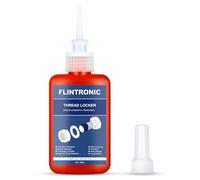 flintronic Frein Filet, Thread Lock, 50ml Adhésif de Moyenne pour Écrous, Boulons, Fixations Métalliques, Fixations Métalliques, Empêche Le Desserrage, Anti-Corrosion