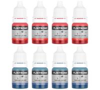 Flintronic Frein Filet, Thread Lock, Adhésif de Force Moyenne et Forte pour Écrous, Boulons, Fixations Métalliques, Fixations Métalliques, Empêche le Desserrage, Anti-Corrosion, 4*(5ml+5ml)