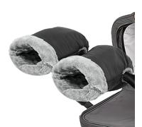Flintronic Gants Poussette Protege, Protège-Mains de Poussette Universel, Imperméable Doux, Ultra Chaude, Taille Universelle pour Poussettes Buggy, Taille Universelle