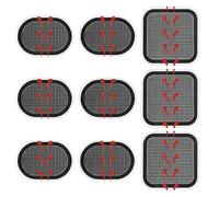 flintronic Gel Pad pour Hip Muscle, Feuille Gel de Rechange de Formateur EMS, Électrodes Remplacement de Gel Feuille pour Electrostimulateur Musculaire Appareil ABS