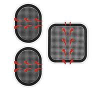 flintronic Gel Pad pour Hip Muscle, Feuille Gel de Rechange de Formateur EMS, Électrodes Remplacement de Gel Feuille pour Electrostimulateur Musculaire Appareil ABS