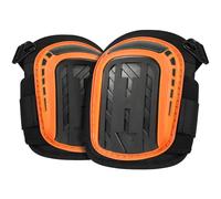 flintronic Genouillère Travail, Genouillères Professionnelles avec Rembourrage en Mousse Robuste et Coussin en Gel, Double Sangles Solides et Clips Réglables, pour Travailler, Gardning, Construction