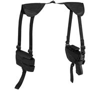 Flintronic Holster Epaule, Sac De Transport Dissimulé, Sangle Réglable, Vertical Épaule Holster, pour Entraînement Tactique en Plein Air Halloween
