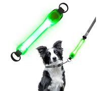 Flintronic Laisse Lumineuse pour Chien, Etanche Clignotant Collier de Chien LED avec 2 Modes d'Eclairage, Colliers pour Animaux de Compagnie Lumineux Harnais Lumineux pour Chien Chats la Nuit