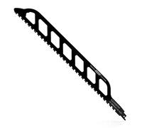 Flintronic Lame de scie sabre, Pierre de scie sabre en carbure de tungstène pour Métal, Bois, Pierre FRP, Viande ou os Congelés(S2243HM, 455mm)