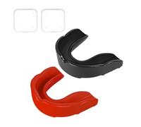 Flintronic Lot de 2 Protege Dents Boxe pour Adultes, Protège-dents Mixte Adulte Protège Dent Boxe, Protège-Dents Sport avec Boîte Portable, Taille Unique