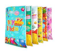 Flintronic Lot de 30 Sac Anniversaire Enfant, Sacs de fête d'anniversaire, Sachets Anniversaire Garcon et Filles, Sacs Cadeau Anniversaire Sachet Bonbons Anniversaire Sachets Anniversaire