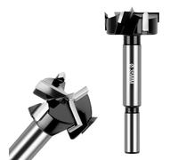 Flintronic Mèche Forstner pour bois, 35mm Foret Forstner pour bois, Foret Forstner à Triple Goujure, Mèches Forestières, Mèche Forstner avec Tige Ronde, pour le Perçage Dans le Bois,Contreplaqué