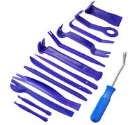 flintronic Outils Demontage Garniture, 14 PCS en Plastique Ensemble d'Outils d'enlèvement de Panneau de Porte Automatique, Outils de Suppression pour Voiture Porte Panneau Tableau de Bord