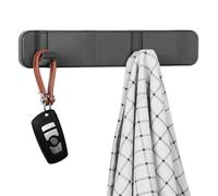flintronic Patère Murale de 4 crochets rétractables, ABS Crochet mural pliable, Porte Manteau Mural Patères Pour Suspendre Manteaux écharpes, Sacs à Main et Autres, Pour Cuisine, Salle