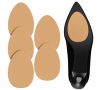 Flintronic Patin Antidérapant pour Chaussures - Semelles Auto-Adhésives Extérieure Anti Bruit avec Protecteurs de Talon