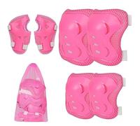 flintronic Protection Roller Enfant, Kit de Protection pour Patins à roulettes vec Genouillères, Coudières et Protèges-Poignets 6 en 1, Equipement de Protection pour Le Patinage à roulettes Scooter