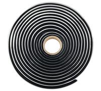 flintronic Ruban Butyle Sealant Tape, 10 mm x 4m Ruban d'étanchéité en caoutchouc étanche à l'eau pour les fuites, automobile camion fenêtre porte RV réparation pare-brise phares toit mastic