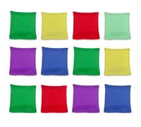 Flintronic Sacs de Cornhole de Haricot, Cornhole Bean Bag Set, Jeux de Lancer de Sac de Haricots, Sac de Sable, Bean Bags Toss Legged Race pour Enfants Adultes