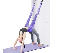Flintronic Sangle de Yoga, Hamac de Yoga Aérien Kits, Bande d'exercice, Bande Extensible à la Taille pour Danse, Ballet, Fitness Splits Musculation Maison