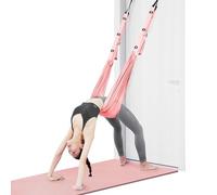 Flintronic Sangle de Yoga, Hamac de Yoga Aérien Kits, Bande d'exercice, Bande Extensible à la Taille pour Danse, Ballet, Fitness Splits Musculation Maison