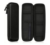 flintronic Trousse à Crayons, Trousse Scolaire Rigide en EVA, étanche, avec Poche en Filet et Bande Élastique, pour Le Bureau et l'école