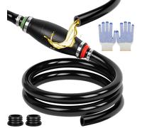 Flintronic Tuyau Gaz, 14MM Pompe à carburant à main, Poire amorçage Auto Bateau,Universelle Tuyau d'Aspiration Siphon de pompe à Eau/essence avec pompe de transfert de carburant