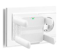 Flintronic WiFi Répéteur, 2025 Répéteur WiFi Puissant, Prend en Charge la Dernière Technologie WiFi 6, AX1500Mbps Double Nande, 1201Mbps 5GHz et 300Mbps 2,4GHz, Adapté à Tout Routeur WiFi
