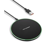 Flintronic Wireless Iphone Charger, 15w Magnetic Induction Charger For Iphone, Usb¿C Charging Station For Iphone 16/15/Plus/Pro/Max/14/13/12/11/Airpods, Samsung Galaxy S24/S23 Series