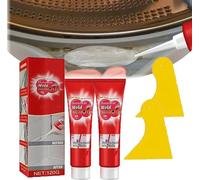 Flinzor 2024 Lot de 2 dissolvants de moisissures, gel de nettoyage pour carrelage mural, joint d'étanchéité