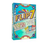 USAopoly Flip 7 | The Ultimate Blend of Press Your Luck and Strategy | Fast-Paced Addictive Card Game | Quick to Learn and Easy to Teach | 3+ Players | Ages 8+ | English