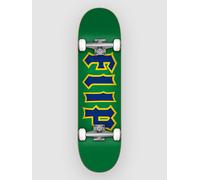 Flip Cancelled Green 7.25"x28.1" Mini Skateboard complet à motifs